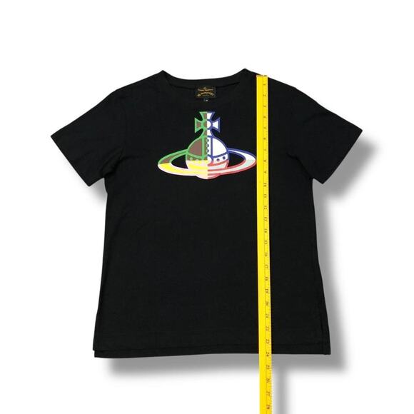 Vivienne Westwood Anglomania Multicolored Orb Logo Top - Picture 3 of 4